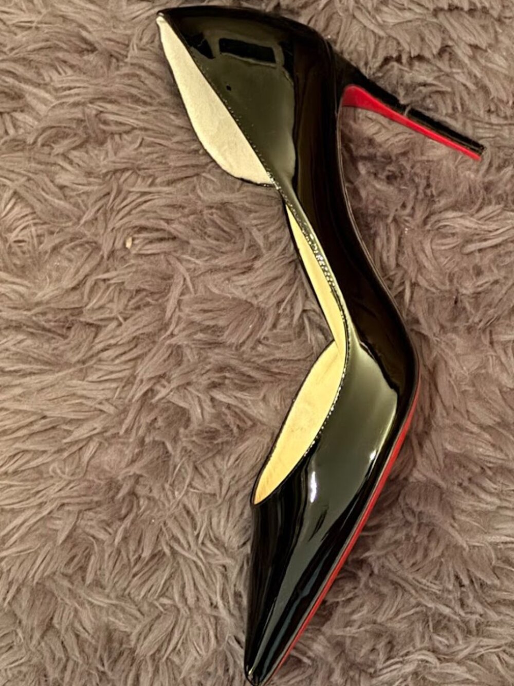✨ Christian Louboutin Cabarock Black Patent Heels – BRAND NEW w/ Receipt ✨
